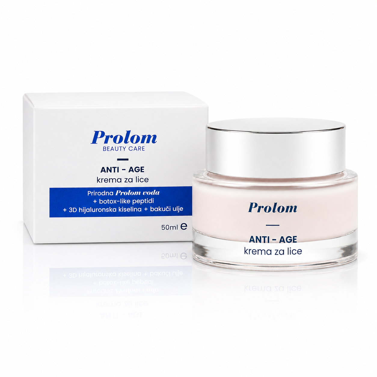Anti-age njega lica s prirodnom Prolom vodom