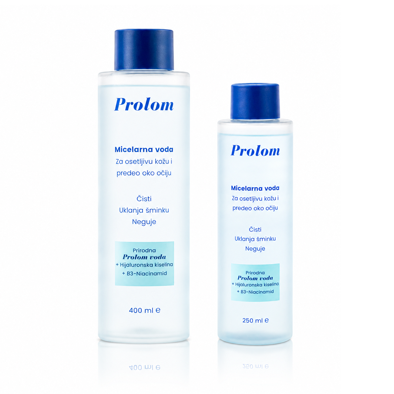 Prolom micelarna voda u pakiranjima od 250 ml i 400 ml
